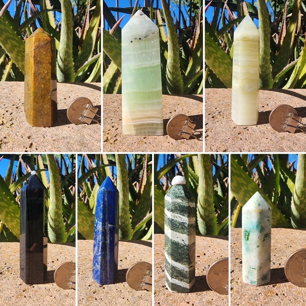 Bundle of 7 Crystal Points